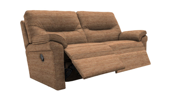 G Plan Seattle Fabric 2.5 Seater Recliner Sofa