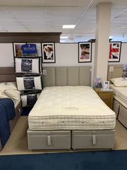 Hypnos Canterbury Kingsize Ottoman Divan Set with Josephine Floor Standing Headboard - BLACK FRIDAY EVENT SPECIAL READY FOR QUICK DELIVERY by Hypnos