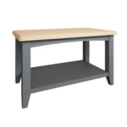 Oakhurst Dining Collection Painted Grey Small Coffee Table - EX DISPLAY MODEL TO CLEAR
