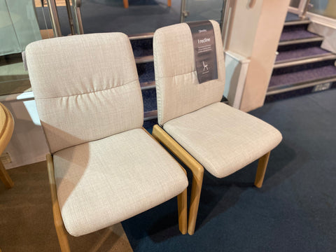 Stressless Mint D100 Low Back without Arms Dining Chair - BLACK FRIDAY EVENT SPECIAL READY FOR QUICK DELIVERY by Stressless