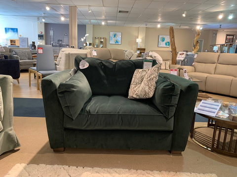 Collins & Hayes Maple Fabric Loose Cover Snuggler - BLACK FRIDAY EVENT SPECIAL READY FOR QUICK DELIVERY by Collins & Hayes