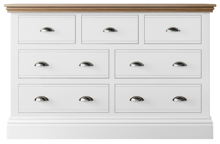 New England Bedroom Collection 4 Plus 3 Drawer Chest