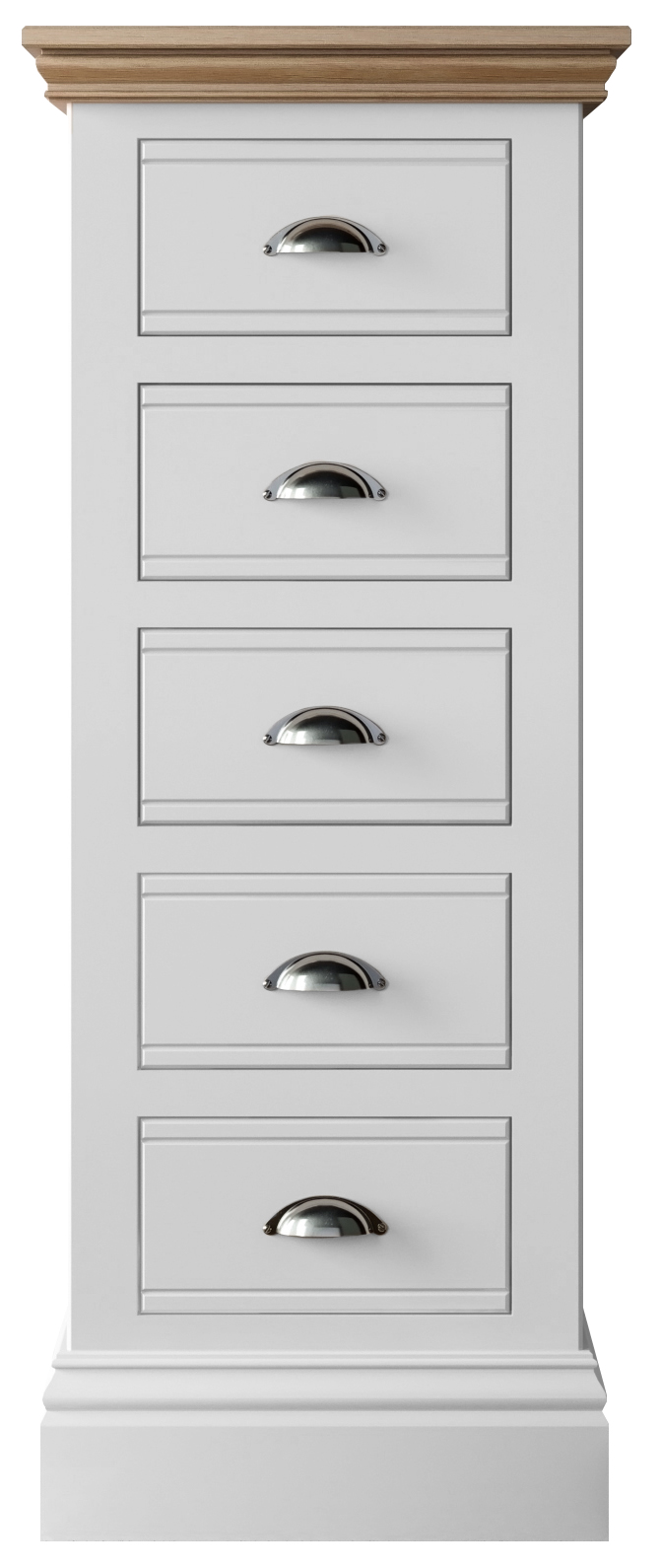 New England Bedroom Collection 5 Drawer Narrow Chest (NEBC85)