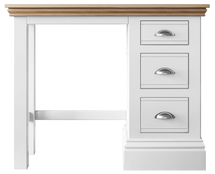 New England Bedroom Collection Single Pedestal Dressing Table (NEBD35)