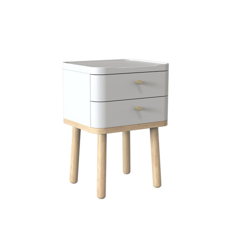 Inga 2 Drawer Bedside Chest - EX DISPLAY MODEL READY FOR QUICK DELIVERY
