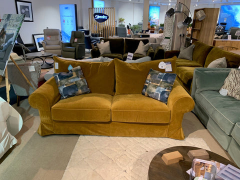 Collins & Hayes Lavinia Fabric Loose cover Medium Sofa - BLACK FRIDAY SPECIAL READY FOR QUICK DELIVERY by Collins & Hayes