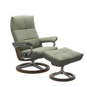 Stressless David Signature Chair & Stool in Paloma Leather - BLACK FRIDAY OFFER