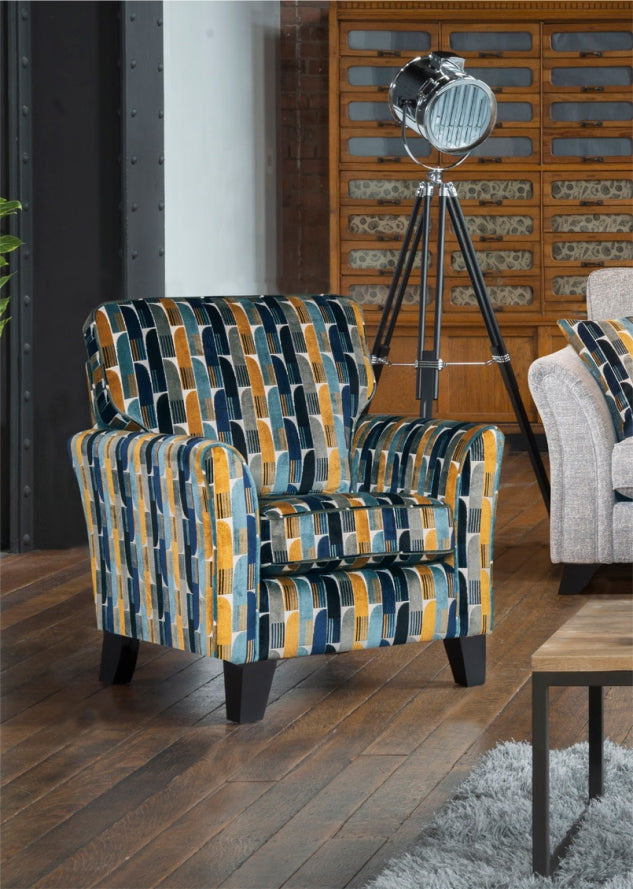Alstons Emelia Fabric Accent Chair