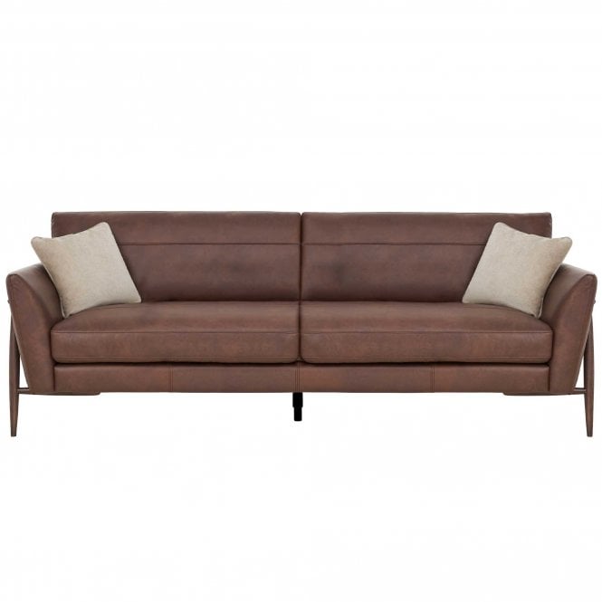 Ercol Forli Leather Grand Sofa