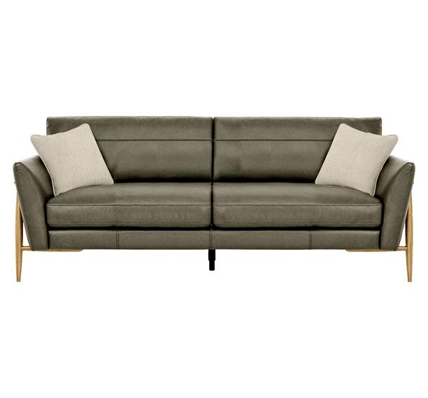 Ercol Forli Leather Large Sofa