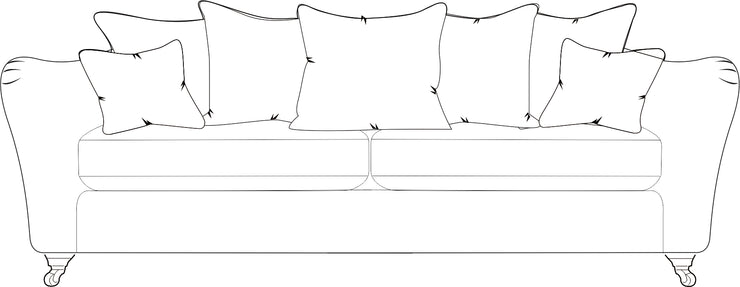 Parker Knoll Harriet Fabric Grand Sofa