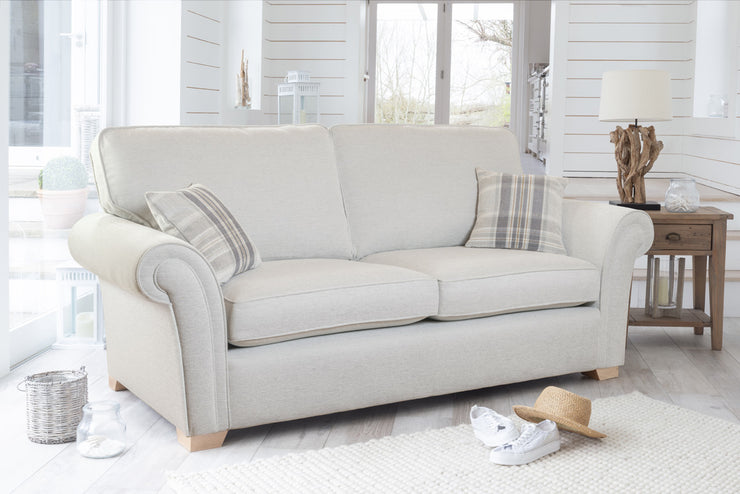 Alstons Lancaster Fabric 3 Seat Sofa