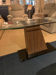 Marcel Glass Console Table - EX DISPLAY MODEL