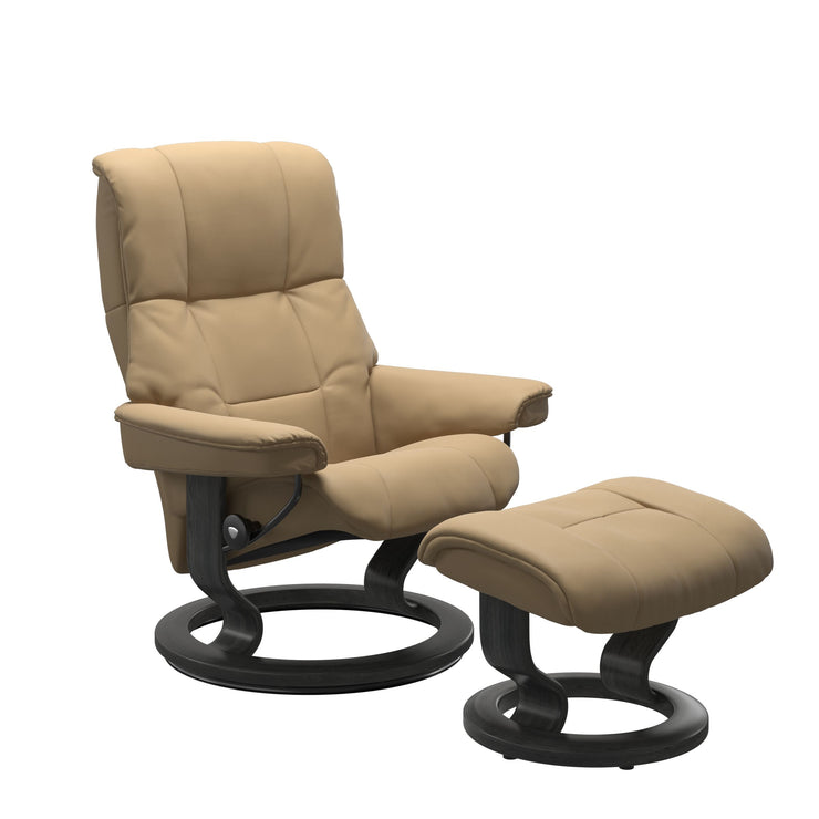 Stressless Mayfair Classic Chair & Stool in Paloma - BLACK FRIDAY OFFER