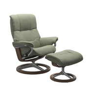 Stressless Mayfair Signauture Chair & Stool in Paloma - BLACK FRIDAY OFFER