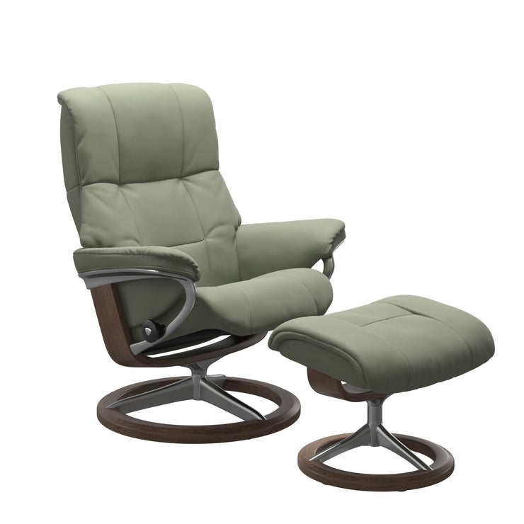 Stressless Mayfair Signauture Chair & Stool in Paloma - BLACK FRIDAY OFFER