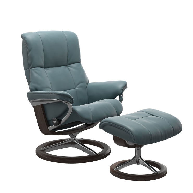 Stressless Mayfair Signauture Chair & Stool in Paloma - BLACK FRIDAY OFFER