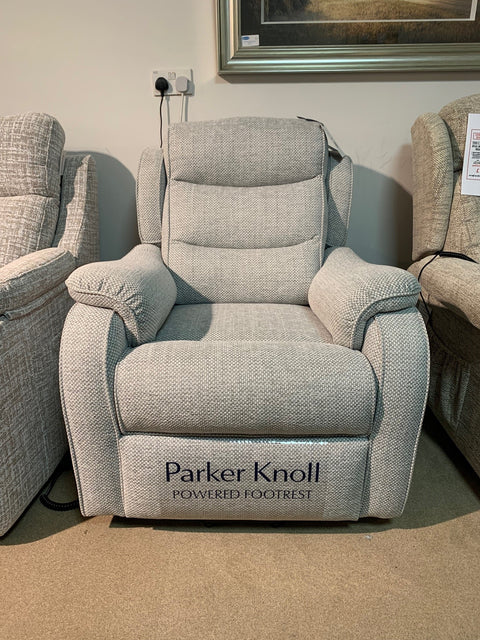 Parker Knoll Michigan Fabric Dual Motor Riser Recliner Chair - EX DISPLAY MODEL READY FOR QUICK DELIVERY