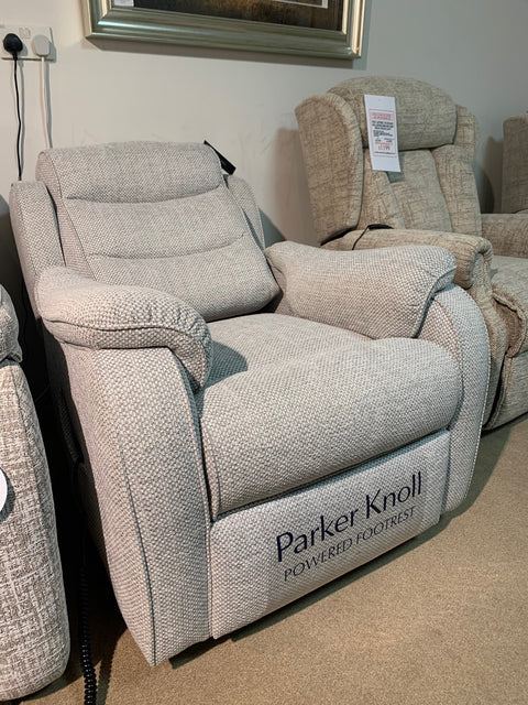 Parker Knoll Michigan Fabric Dual Motor Riser Recliner Chair - EX DISPLAY MODEL READY FOR QUICK DELIVERY