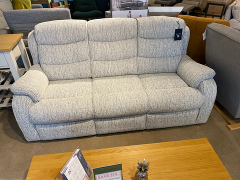 Parker Knoll Michigan Fabric 3 Seater Sofa - EX DISPLAY MODEL READY FOR QUICK DELIVERY