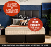 Hypnos Pillow Comfort Calm Divan (Platform Top base) Set - AMAZING OFFER PRICE FOR A LIMITED TIME
