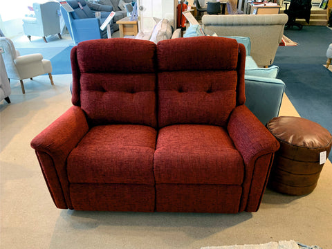 Roma Fabric 2 Seater Sofa - ONE OF SPECIAL READY FOR QUICK DELIVERY
