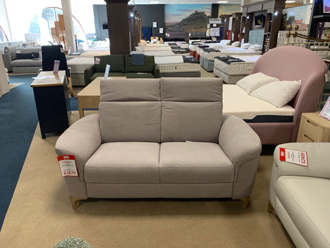 ROM Egmont 2 Seat Fabric Sofa with Adjustable Headrest - BLACK FRIDAY EVENT SPECIAL READY FOR QUICK DELIVERY by Rom