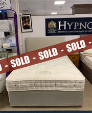 Hypnos Studley Kingsize 2 Drawer Divan (Open Coil Sprung base) Set with Emily Strut Headboard - BLACK FRIDAY EVENT SPECIAL READY FOR QUICK DELIVERY