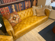 Tetrad Vagabond Leather Grand Sofa - EX DISPLAY MODEL READY FOR QUICK DELIVERY