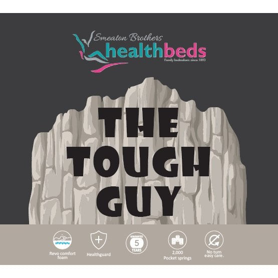 Healthbeds/Smeaton Brothers The Tough Guy (Platform Top base) Set