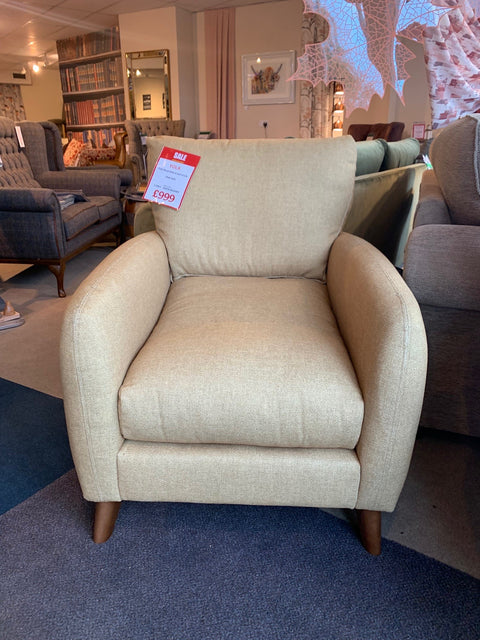 Yolk Fabric Chair - BLACK FRIDAY EVENT SPECIAL READY FOR QUICK DELIVERY by Westbridge