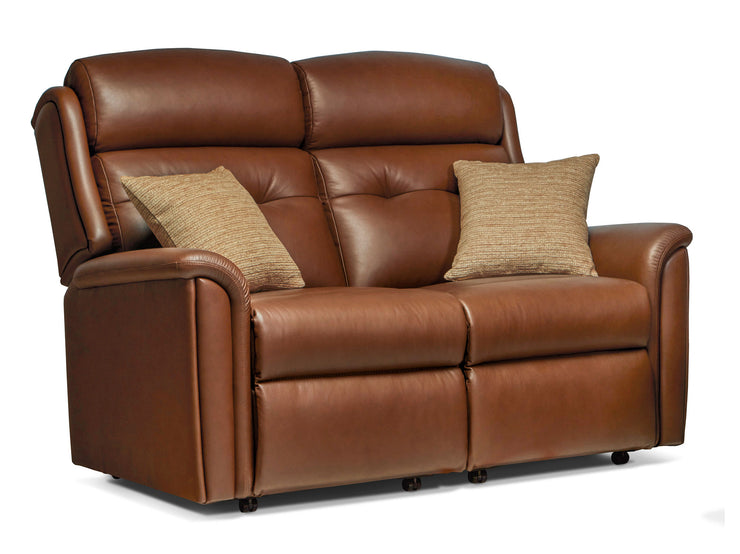 Roma Leather 2 Seater Sofa