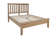 Worcester Bed with Wooden Headboard & Low Footboard