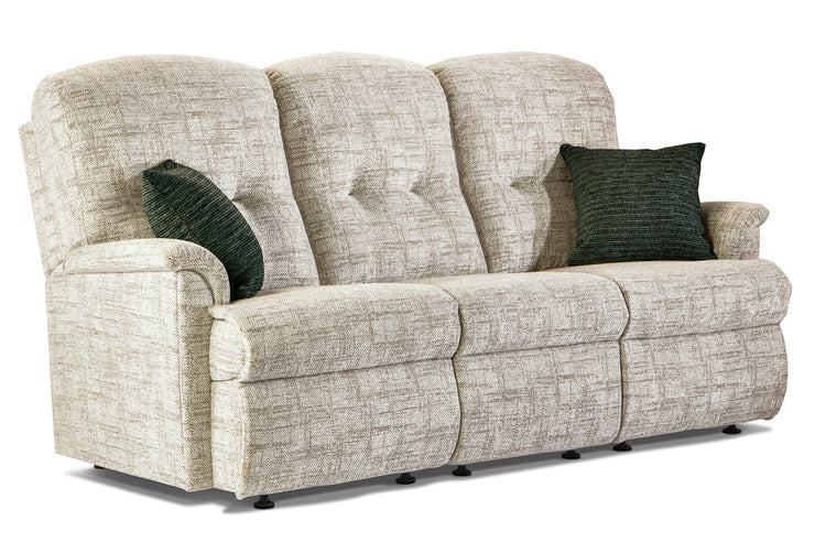 Sherborne Lincoln Fabric Fixed 3 Seater Sofa