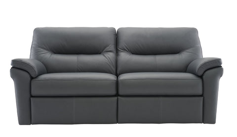 G Plan Seattle 2 Seater Leather Sofa