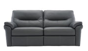 G Plan Seattle 3 Seater Leather Sofa