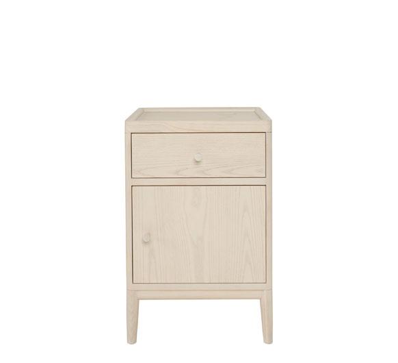 Ercol rimini deals compact bedside cabinet