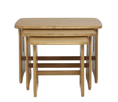 Ercol Windsor Nest of Tables - CLEARANCE ITEM READY FOR QUICK DELIVERY