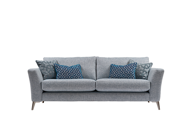 Oscar Fabric 3 Seat Sofa