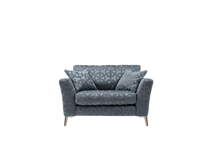 Oscar Fabric Cuddler Sofa