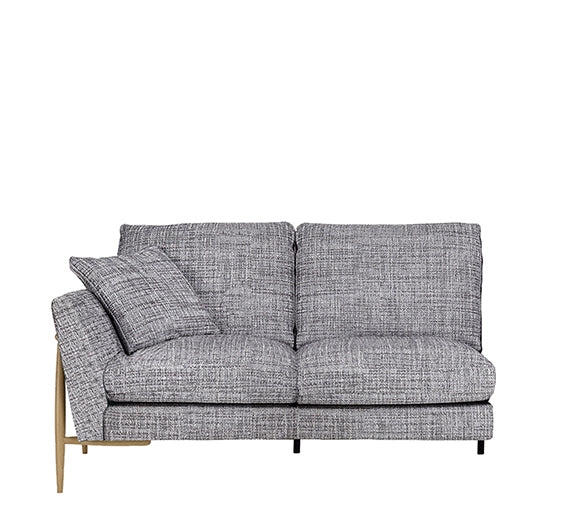 Ercol Forli Fabric LHF / RHF Medium Sofa with Arm