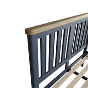 Worcester Painted Bed with Wooden Headboard & Low Footboard
