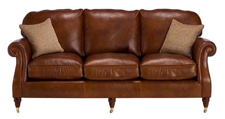 Parker Knoll Westbury Leather Grand Sofa