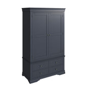 Corsham Painted Bedroom Collection Gents Wardrobe