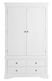 Corsham Painted Bedroom Collection Gents Wardrobe