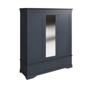 Corsham Painted Bedroom Collection Triple Wardrobe