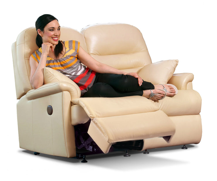Sherborne Keswick Leather Reclining 2 Seat Sofa