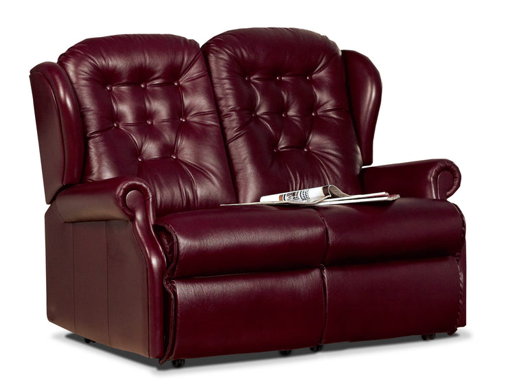 Sherborne Lynton Fixed Leather 2 Seater Sofa