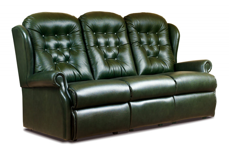 Sherborne Lynton Fixed Leather 3 Seater Sofa