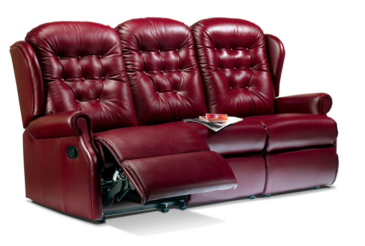 Sherborne Lynton Leather 3 Seat Recliner
